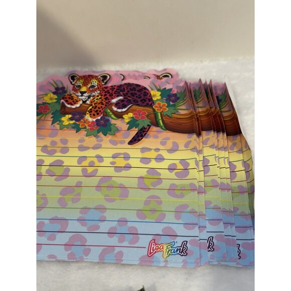 Vintage Lisa Frank Hunter The Cat Mini Zip Binder With Accessories - Picture 11 of 13